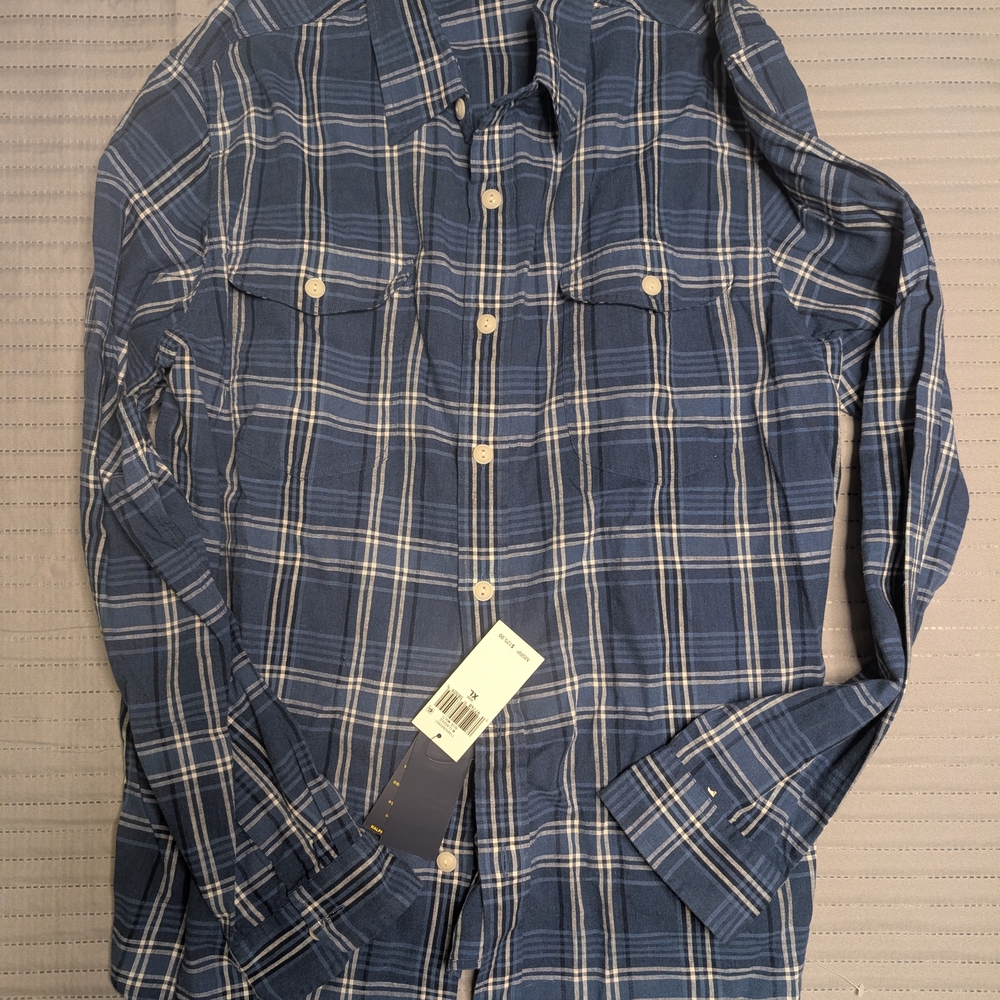 Polo Ralph Lauren Navy Checkered Men's Shirt